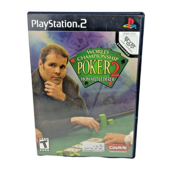 Crave World Championship Poker 1 and 2 Bundle (Sony PlayStation 2, 2004) 100% - Picture 5 of 7